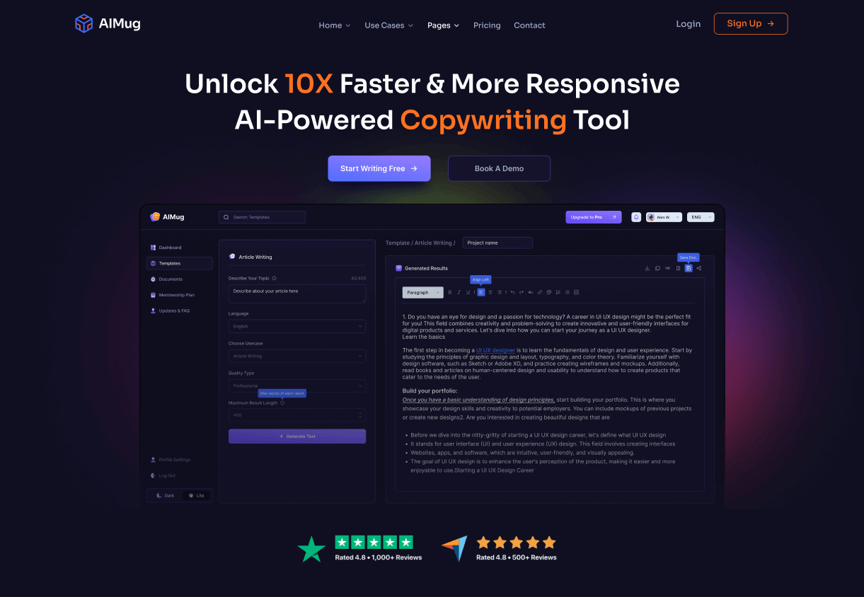 WebStack 网址导航页面预览